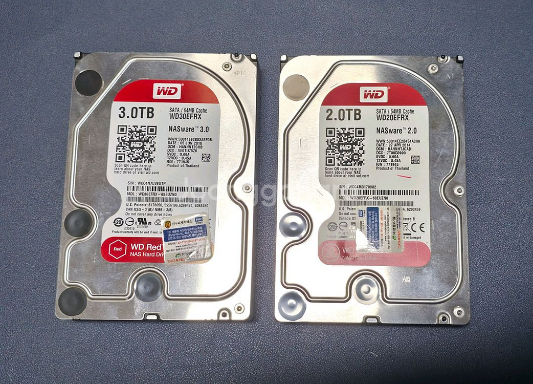 WD RED 2tb, 3tb 판매합니다.--0