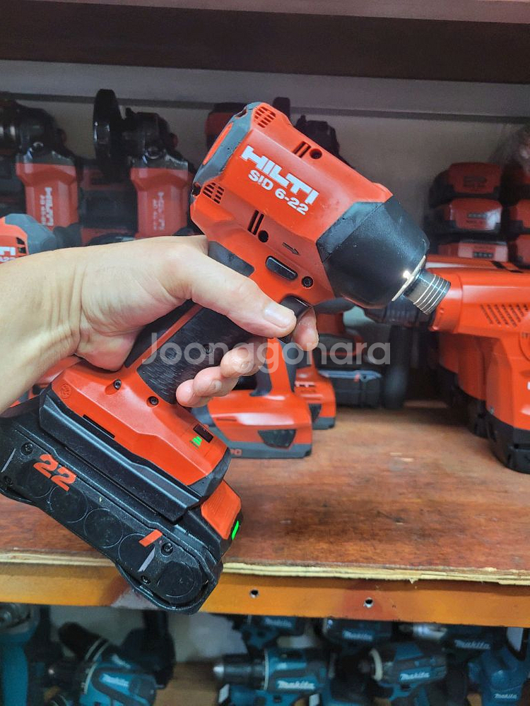 [HILTI]힐티충전임팩 SID6 22 본체만.신형뉴런--8
