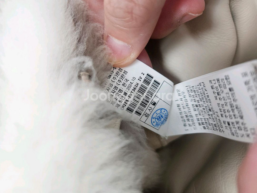 더캐시미어 램스 퍼 후드 베스트--8