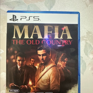 PS5 마피아 올드컨트리(특전 코드 미사용) 팝니다
