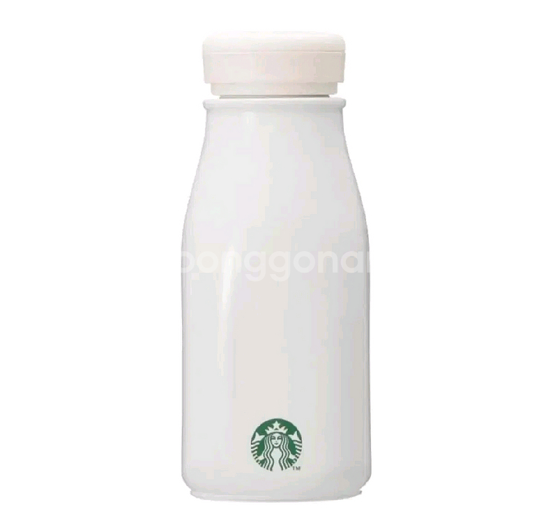 일본 스타벅스 미니 우유병 텀블러 237ml--0