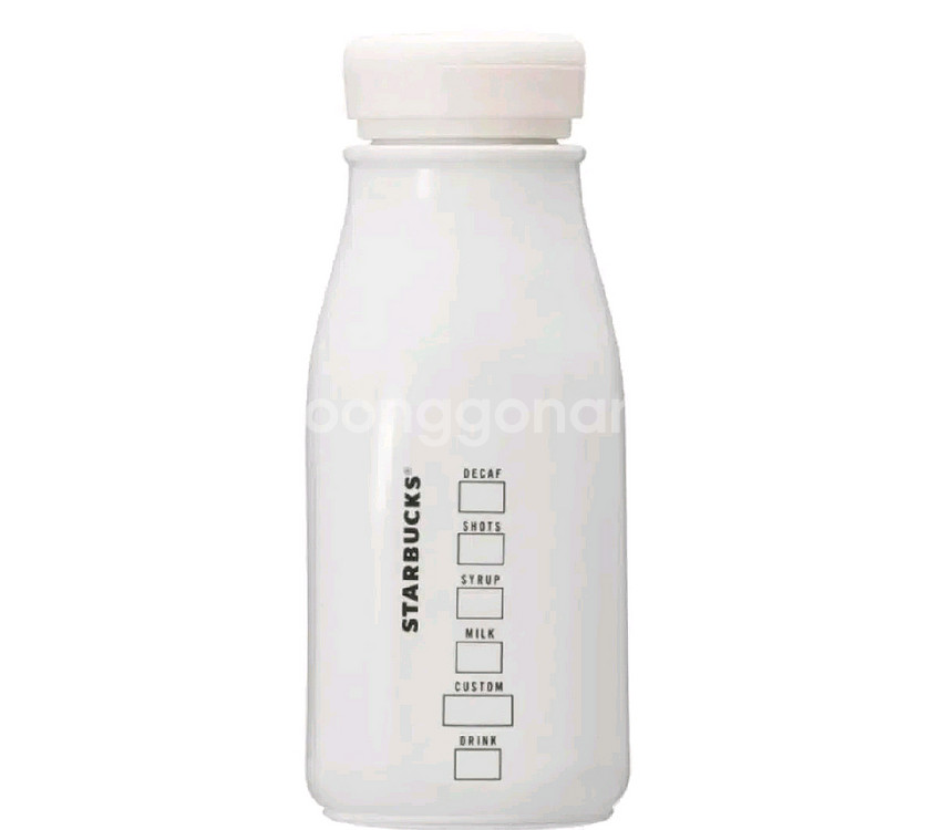 일본 스타벅스 미니 우유병 텀블러 237ml--1