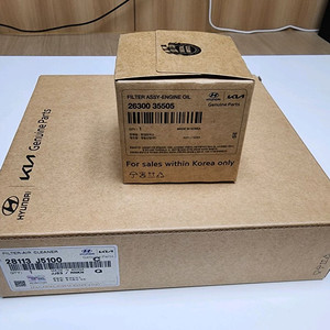 스팅어 2.0전용 오일필터+에어크리너 판매합니다