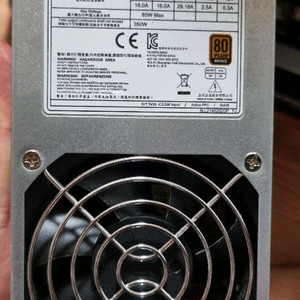 슬림pc 파워 서플라이 팝니다. 350W / 80PLU