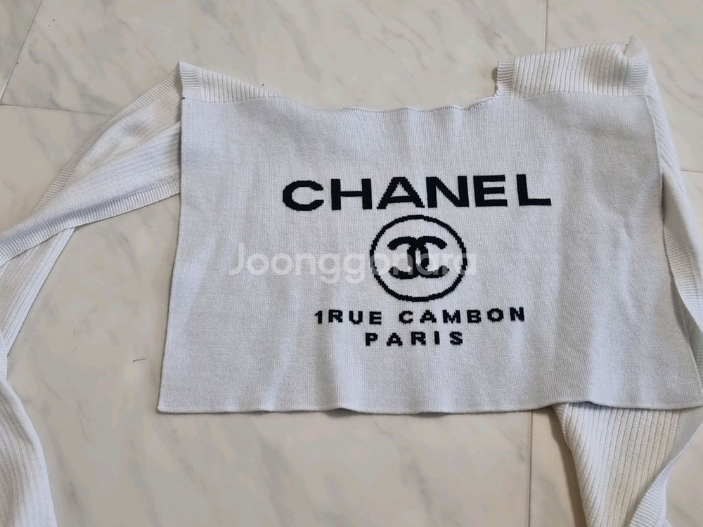 샤넬 판쵸 숄--3