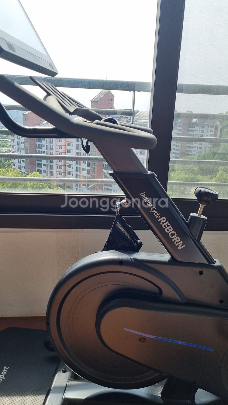 스피닝 헬스 실내자전거 리본스핀바이크 Q200x--1