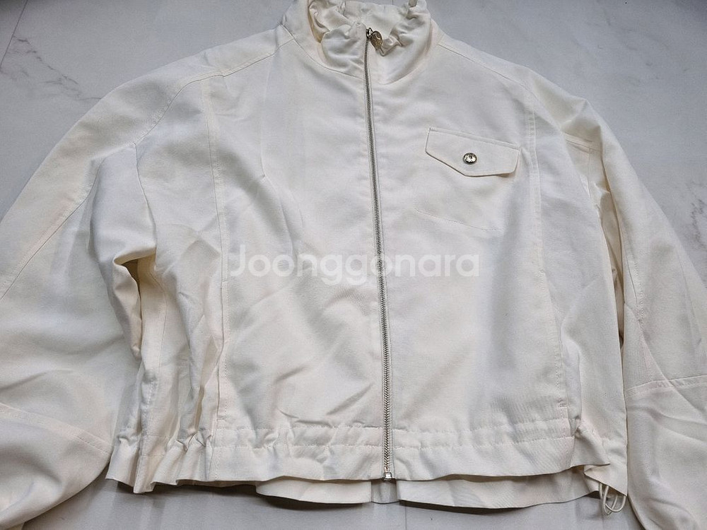 듀엘 모크넥 트렌치숏자켓 55--0