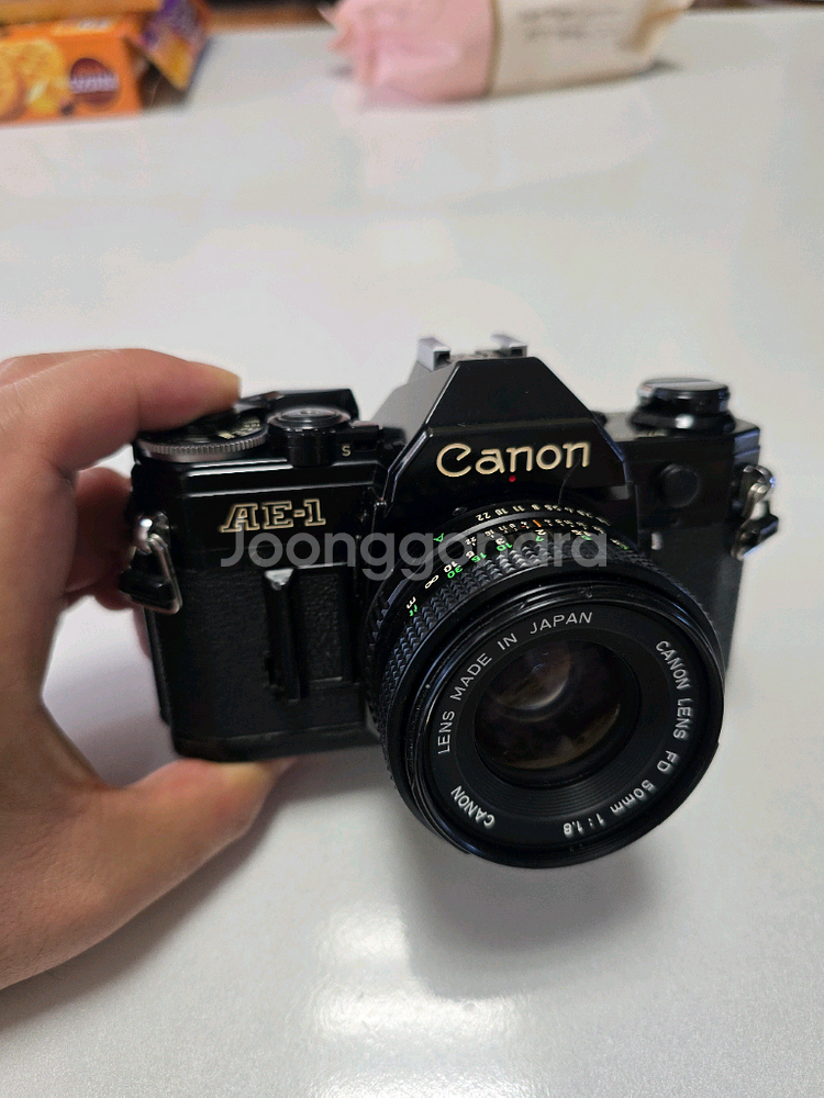 캐논 AE-1 필름카메라--0