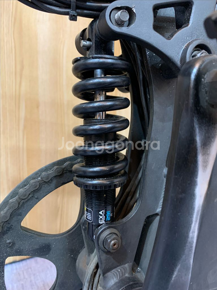 퀄리 전기자전거 48v 500w 앞뒤샥모델--1