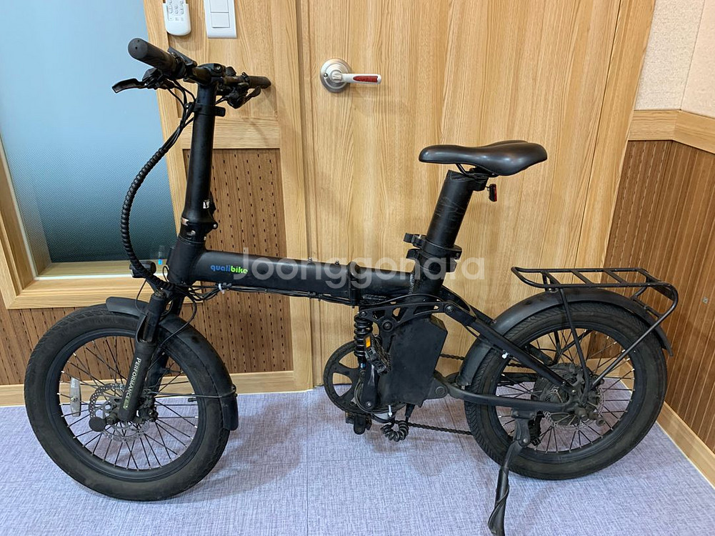 퀄리 전기자전거 48v 500w 앞뒤샥모델--0