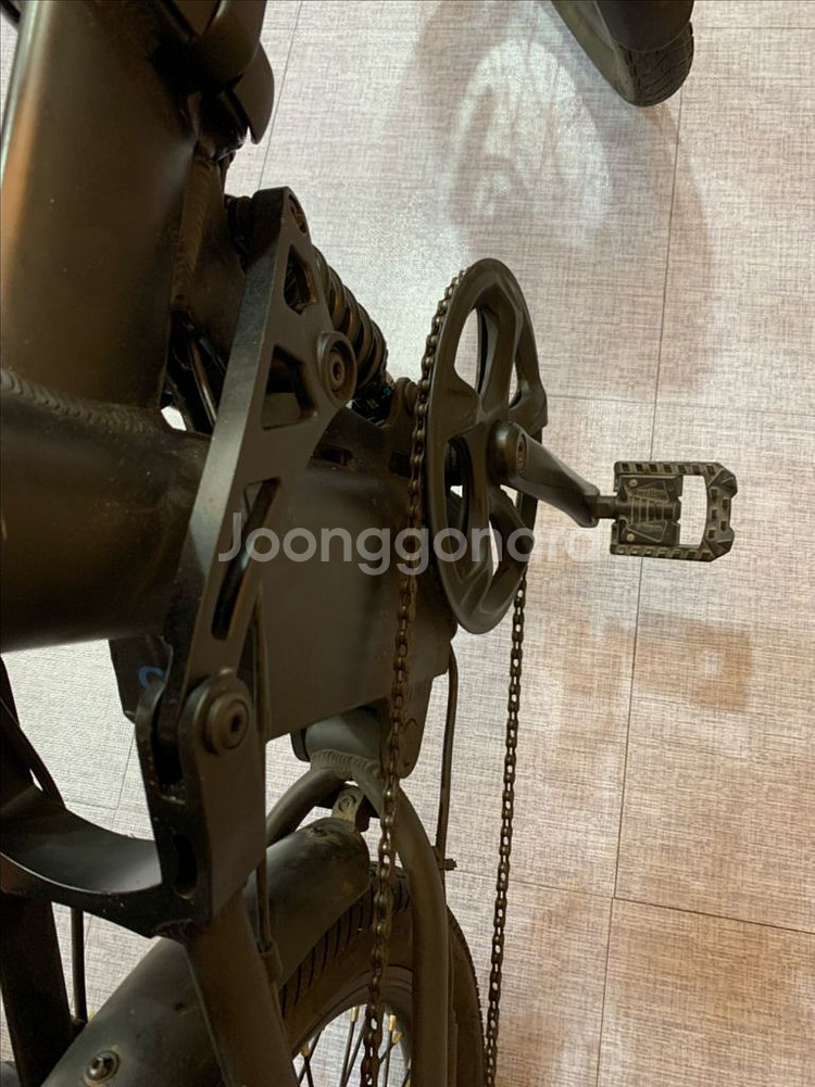 퀄리 전기자전거 48v 500w 앞뒤샥모델--4