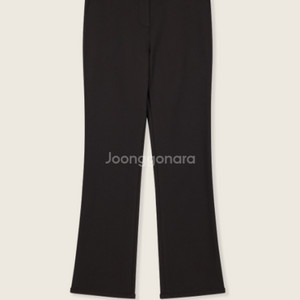 유메르 umer 에바 부츠컷 팬츠 블랙 1+