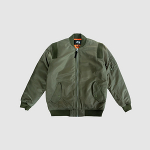 스투시 MA1 자켓 올리브 마원 나일론자켓 M