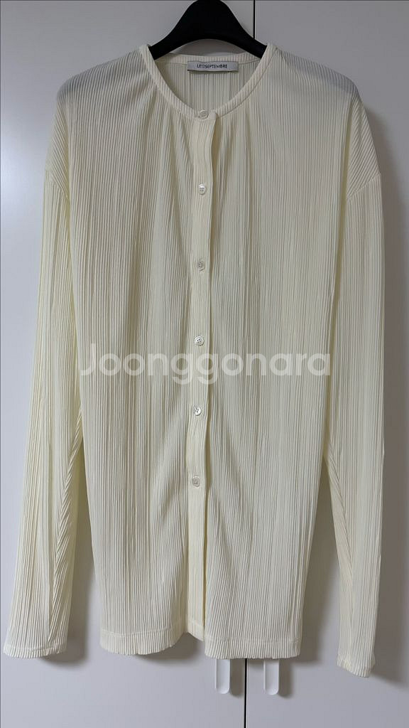 르917 le917 마테라 셔츠 38 플리츠 가디건 르셉템버--6
