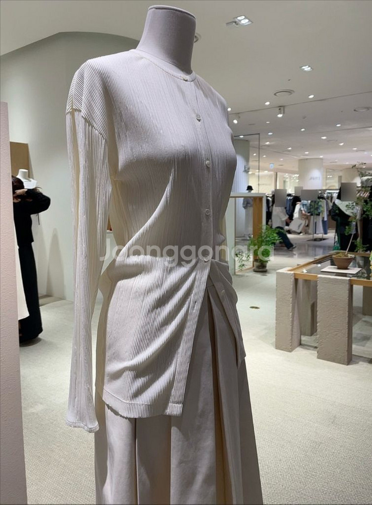 르917 le917 마테라 셔츠 38 플리츠 가디건 르셉템버--5