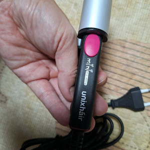 유닉스 미니 컬 앤 스트레이트너헤어 고데기세라믹 코팅발