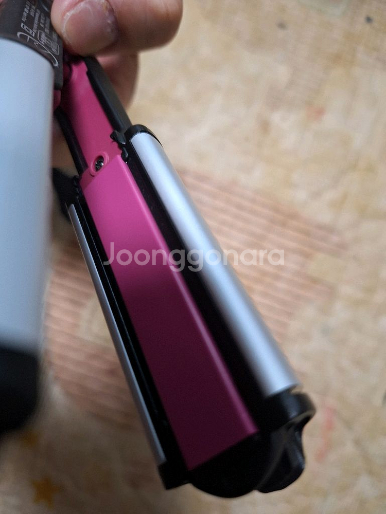 유닉스 미니 컬 앤 스트레이트너헤어 고데기세라믹 코팅발--3