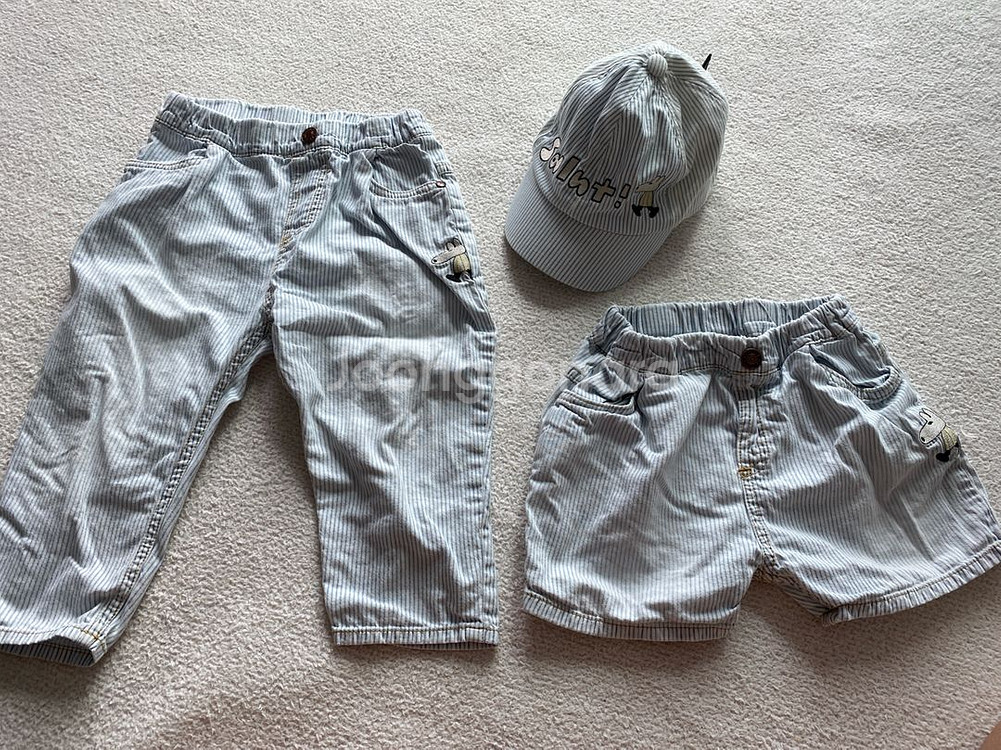 리미떼두두 팬츠 모자 세트 m--0