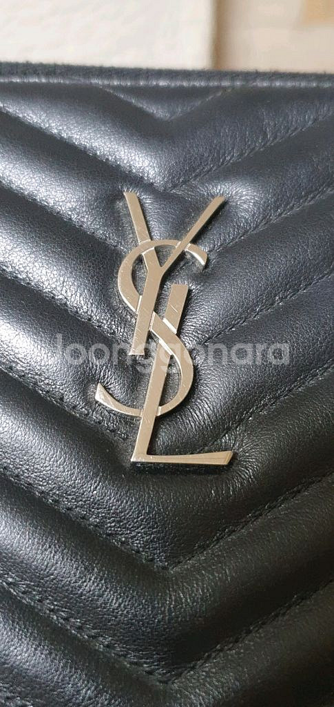 입생로랑 생로랑 클러치백 라지 정품S급(감정서O)샤넬--4