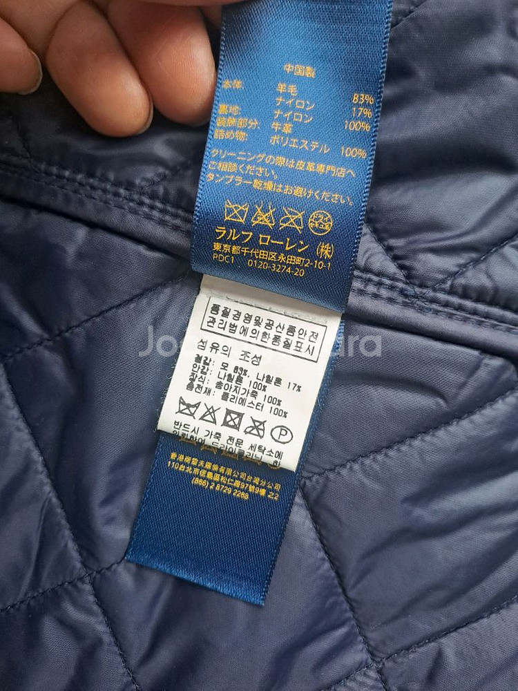 폴로 랄프로렌 퀼팅 자켓 S사이즈--4