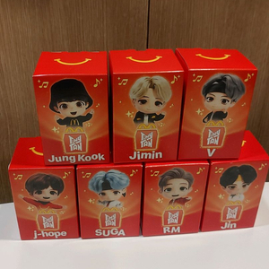 맥도날드 타이니탄 BTS 피규어 세트 앵콜 에디션