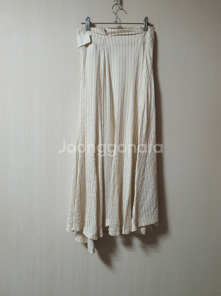 마인 mine 한섬 언밸런스 롱 스커트 55 사이즈 정--5