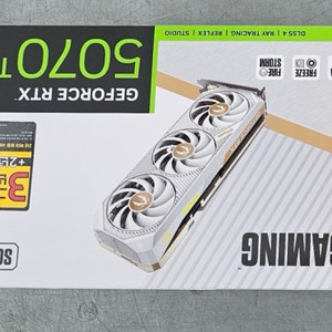 ZOTAC RTX 5070 Ti 화이트 미사용