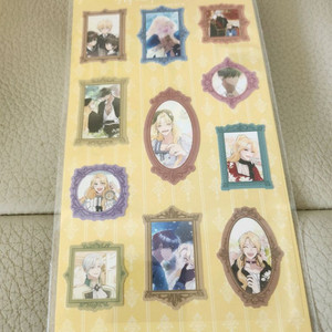 악녀의 문구점에 오지 마세요 액자 스티커