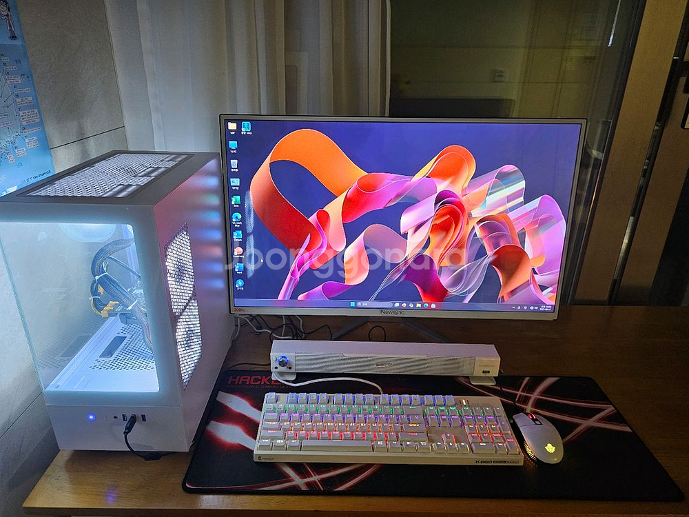 고사양 게잉싱 컴퓨터 풀셋트 3060ti 32인치모니터--0