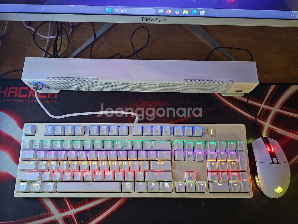 고사양 게잉싱 컴퓨터 풀셋트 3060ti 32인치모니터--2