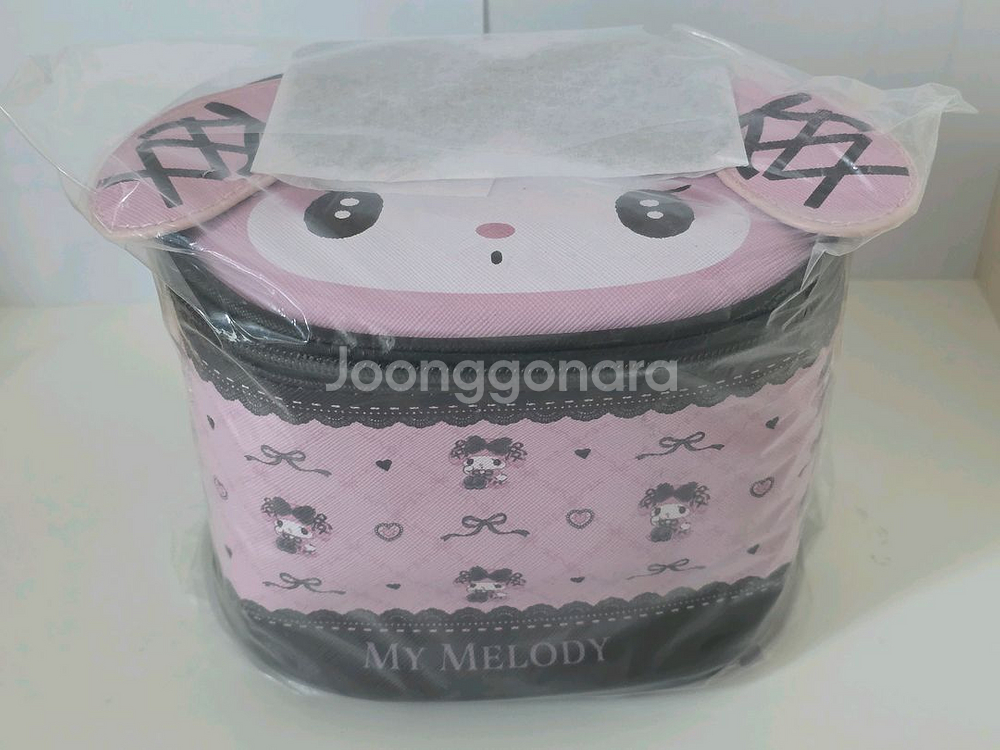 [산리오] 메로쿠로 마이멜로디 배니티 메이크업 파우치--1