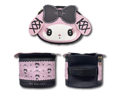 [산리오] 메로쿠로 마이멜로디 배니티 메이크업 파우치--0