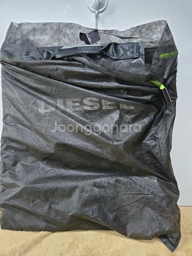 DIESEL 디젤 VOLPAGO 패턴 로고 백팩 D--3