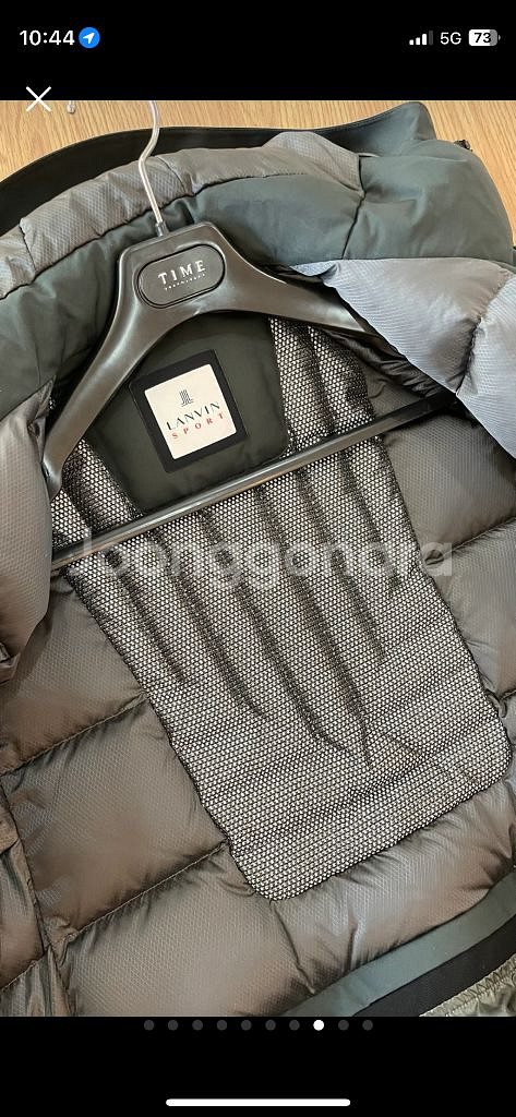 랑방 구스 다운 롱 패딩 자켓--6