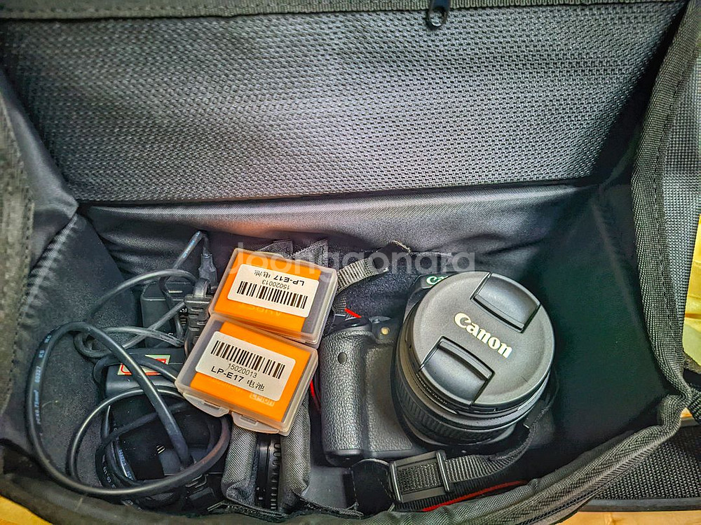 캐논 EOS 750D(컷수민트급), 18-55mm렌즈--4