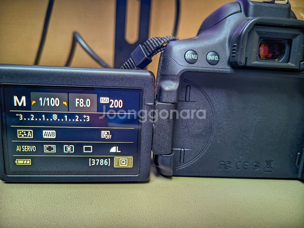 캐논 EOS 750D(컷수민트급), 18-55mm렌즈--2