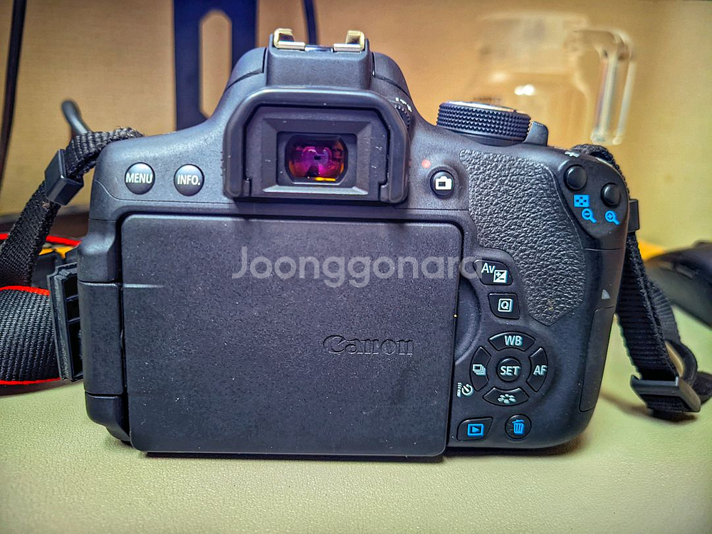 캐논 EOS 750D(컷수민트급), 18-55mm렌즈--3