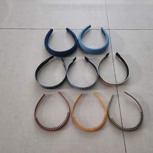 여성 가을 머리띠8개 팔아요