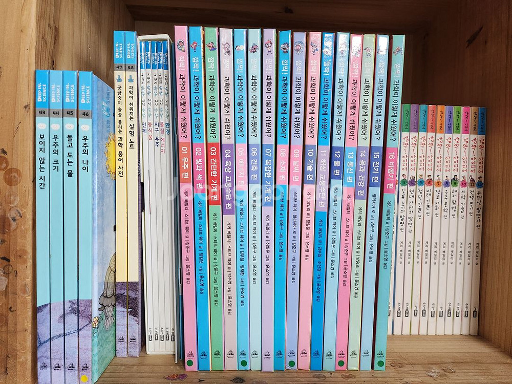 딥인사이언스 전집 (택포 8만원)--1