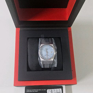 티쏘prx35mm 아이스블루