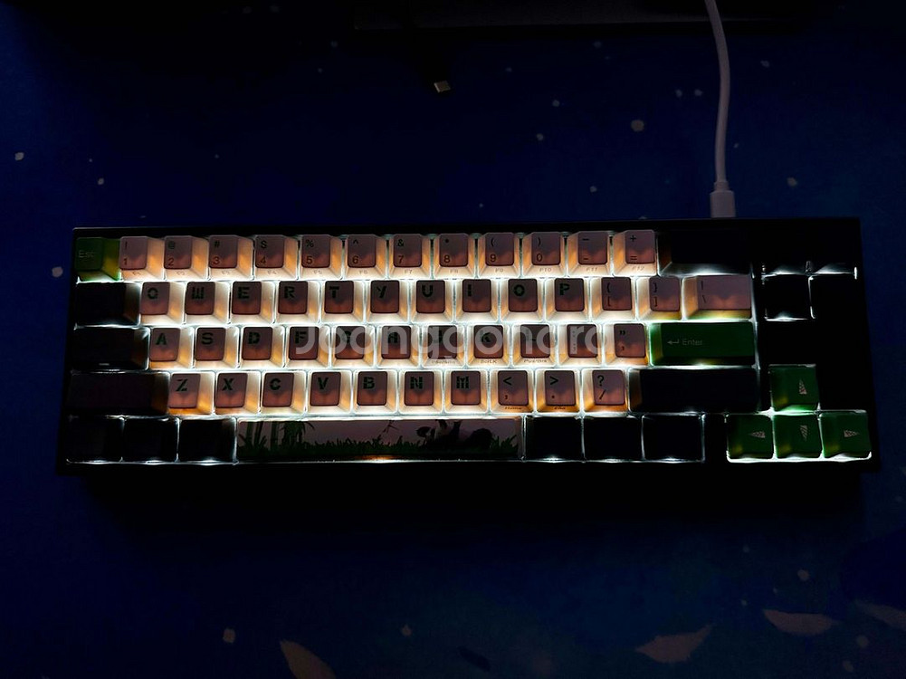 바밀로 판다 텐키리스 키보드 (체리 갈축) 팝니다--5