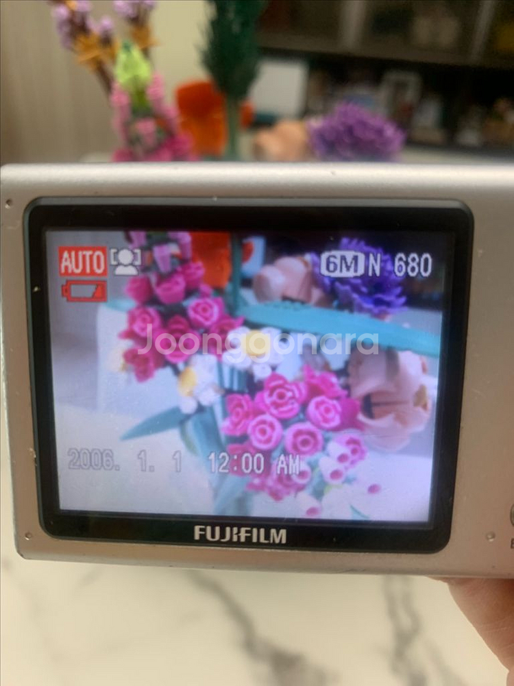 후지 파인픽스 Z5fd 핑크(뉴진스 민지 디카)--1