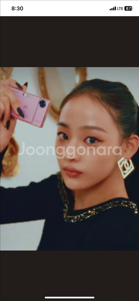 후지 파인픽스 Z5fd 핑크(뉴진스 민지 디카)--3