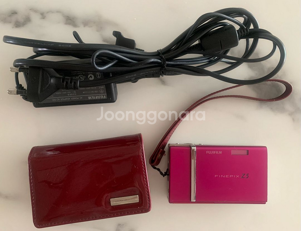 후지 파인픽스 Z5fd 핑크(뉴진스 민지 디카)--2