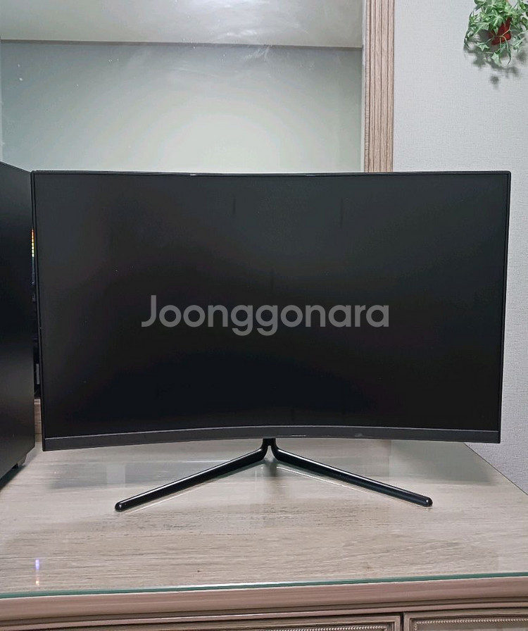 한성 27 인치 컴퓨터 모니터 (부품용)--0