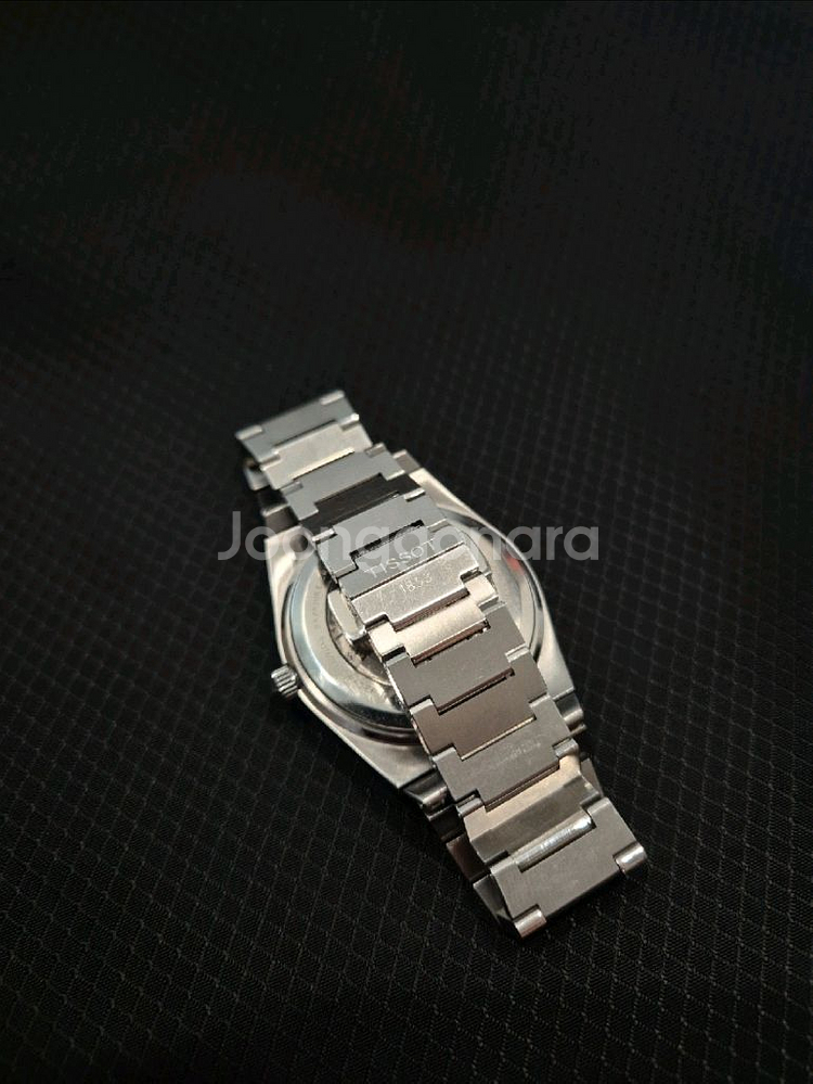 티쏘 prx 40mm 오토매틱 녹판 + 정품 스트랩--4