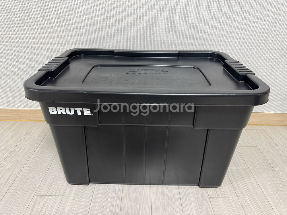 BRUTE 브루트 캠핑 박스 75리터 블랙 팝니다.--0