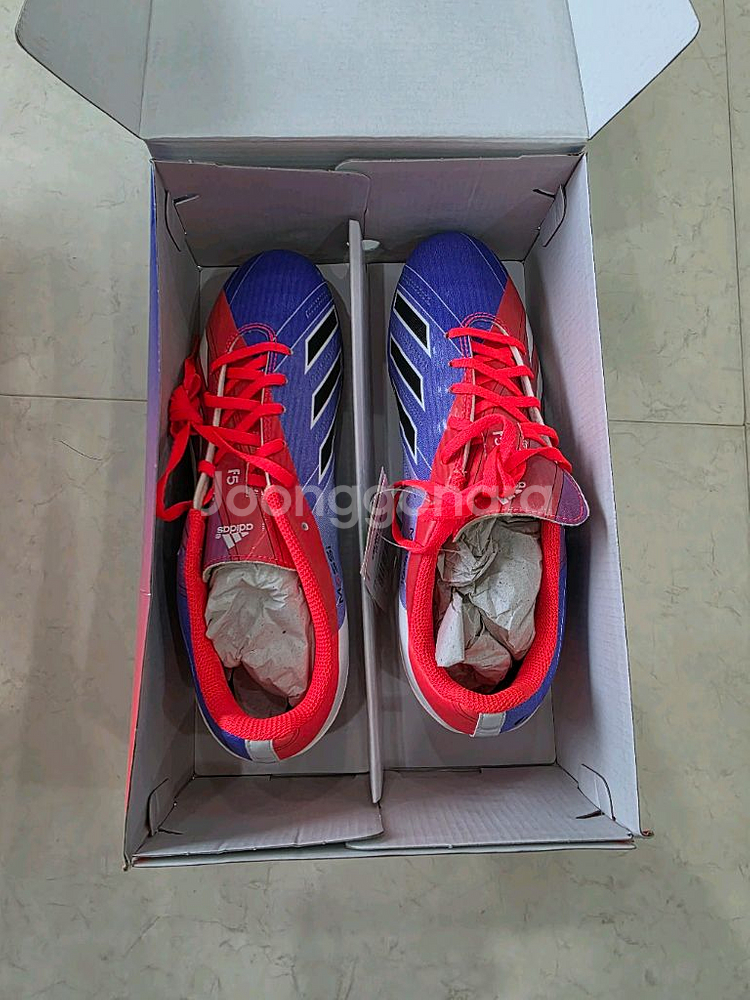 아디다스 메시 F5 TRX HG 축구화 260mm--3