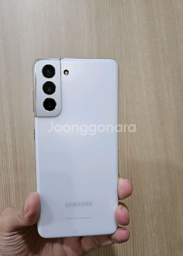 갤럭시 S21화이트 256G 상태좋아요--8