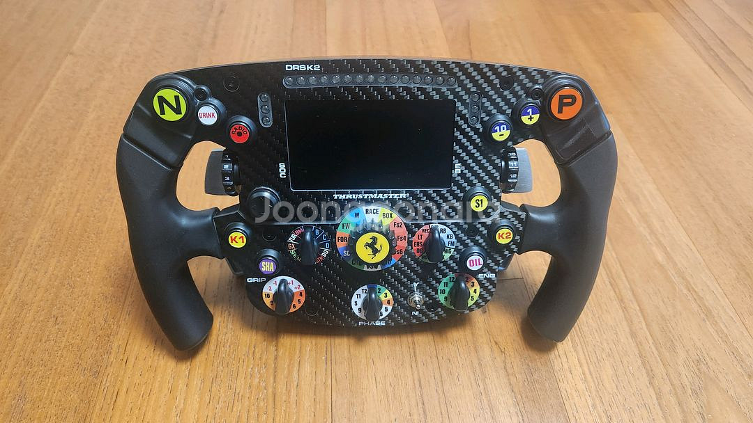 트러스트마스터 SF1000 휠 + 코로노패들--5